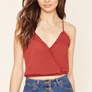 ✨2 FOR $25✨ Wrap Crop Tank